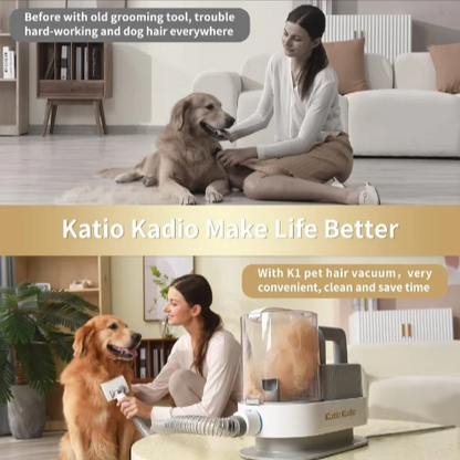 5-in-1 Quiet Pet Groomer Vacuum