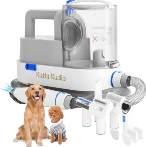 5-in-1 Quiet Pet Groomer Vacuum